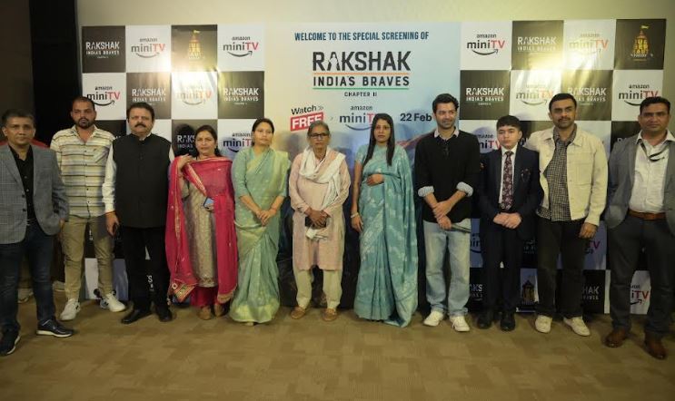 Dignitaries from the Indian Armed Forces Graced the Special Screening of Amazon miniTV’s Latest Show Rakshak – India’s Braves: Chapter 2 in Delhi