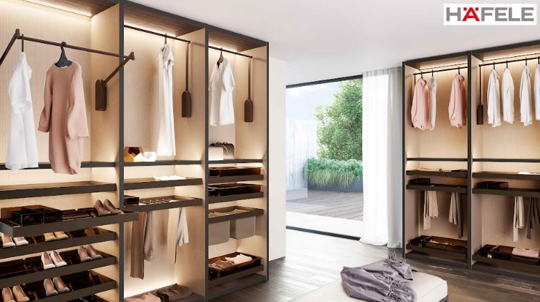 Motorised Wardrobe Lift by Hafele