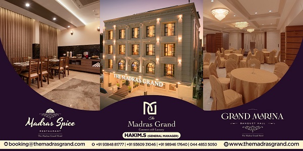 Madras Grand Offers Attractive Food Deals for the Summer Tourists