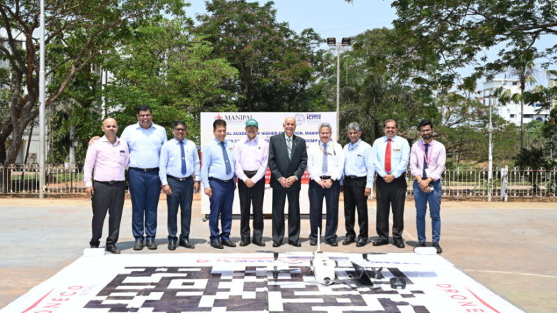 MAHE and ICMR Jointly Inaugurate the Aerial Healthcare Delivery System Utilizing Drones for Sample Transportation