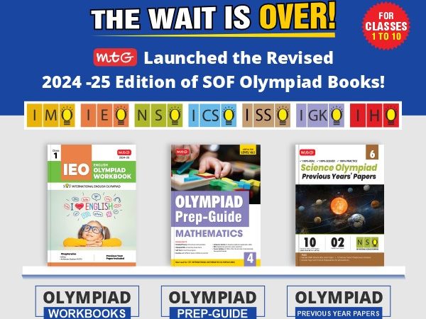 The Wait is Over, MTG Launched the Revised 2024 -25 Edition of All SOF Olympiad Books