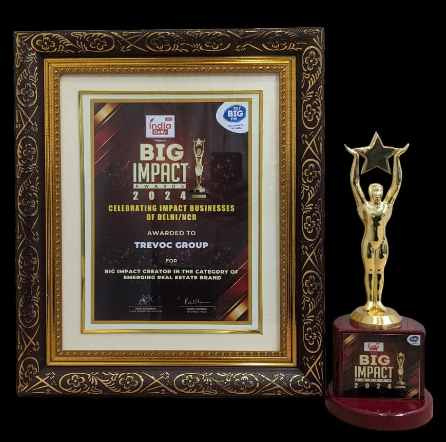 TREVOC Bags the “Emerging Real Estate Brand” Award at the “Big Impact 2024” Awards