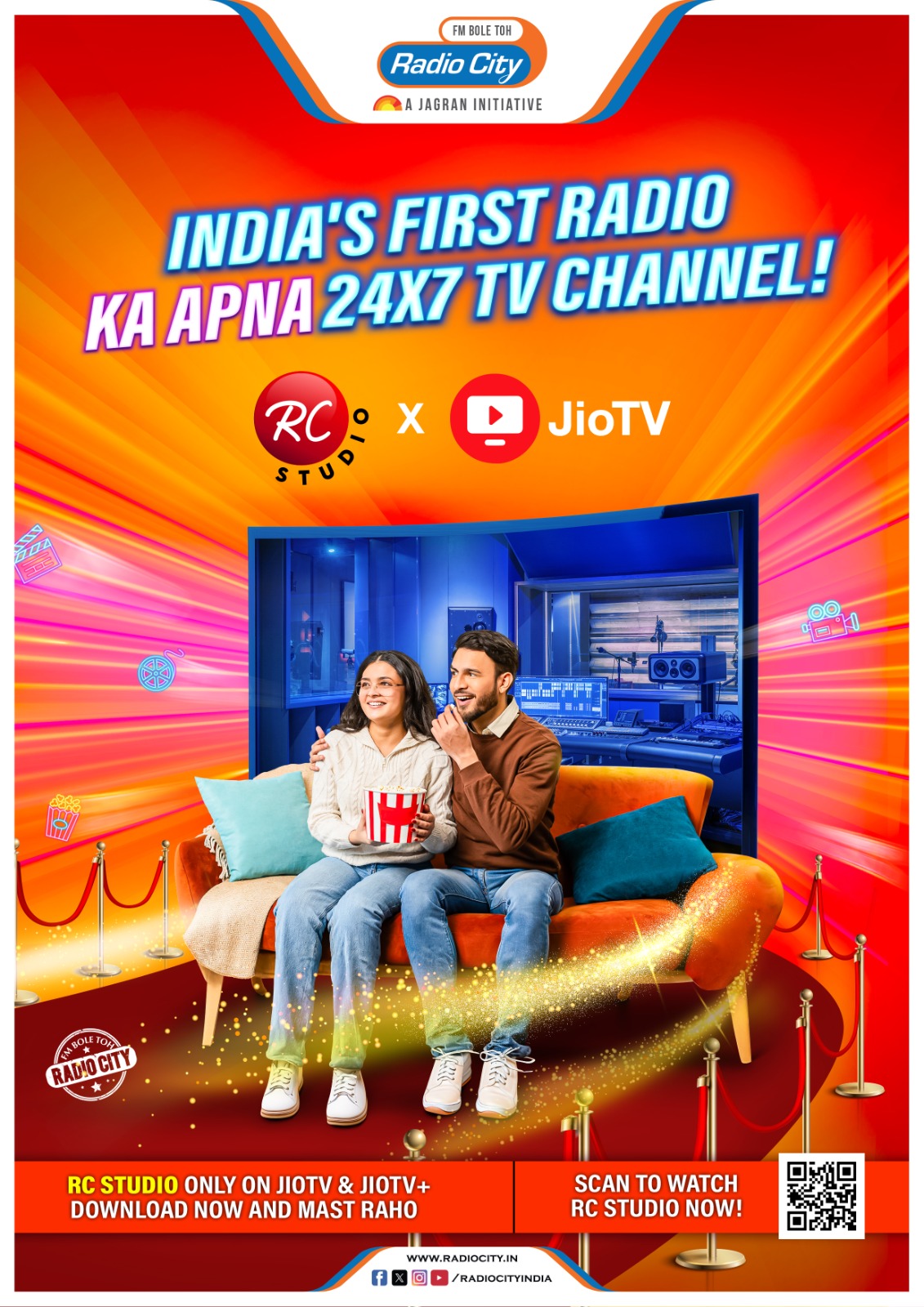 Radio City to Redefine Entertainment with their Launch on JioTV