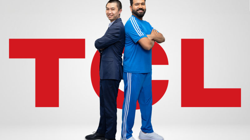 TCL India On-boards Rohit Sharma as the Brand Ambassador