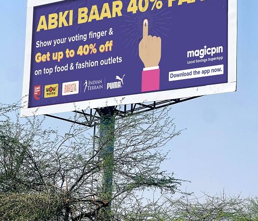 magicpin launches “Abki baar 40% paar” campaign for Election 2024