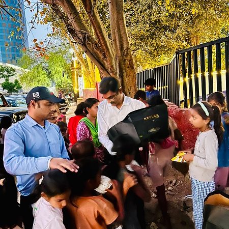Community Triumph: Reflex Gurugram Distributes 100,000 Food Packages