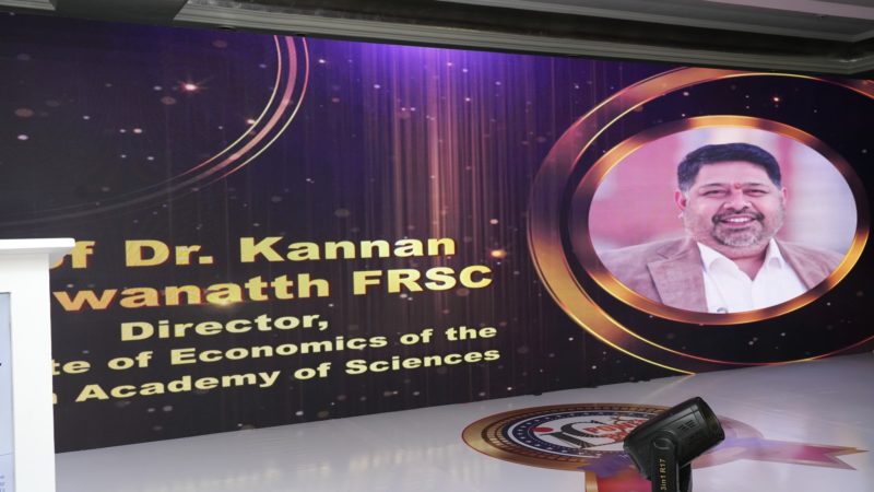 Dr Kanans Visvanats FRSC Honoured as Global Researcher of the Year 2024
