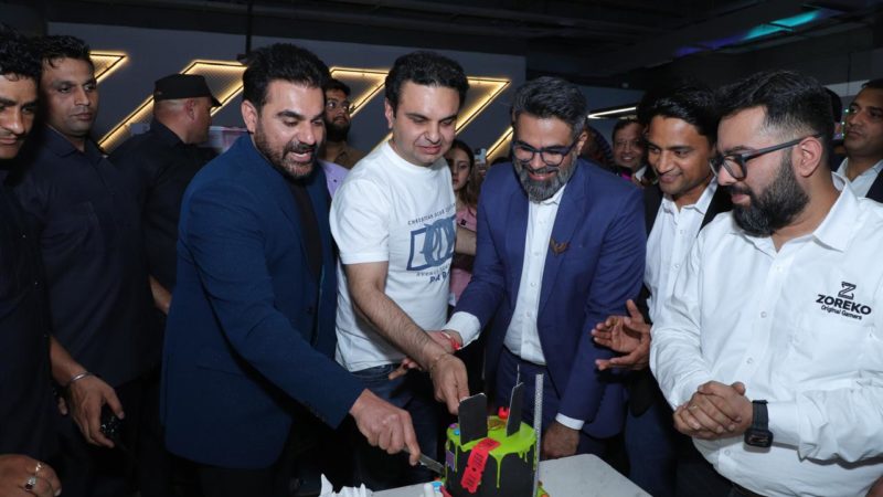 Bollywood Actor Arbaaz Khan Inaugurated the Newly Launched Family Entertainment Centre-Zoreko at Elan Town Centre, Gurugram