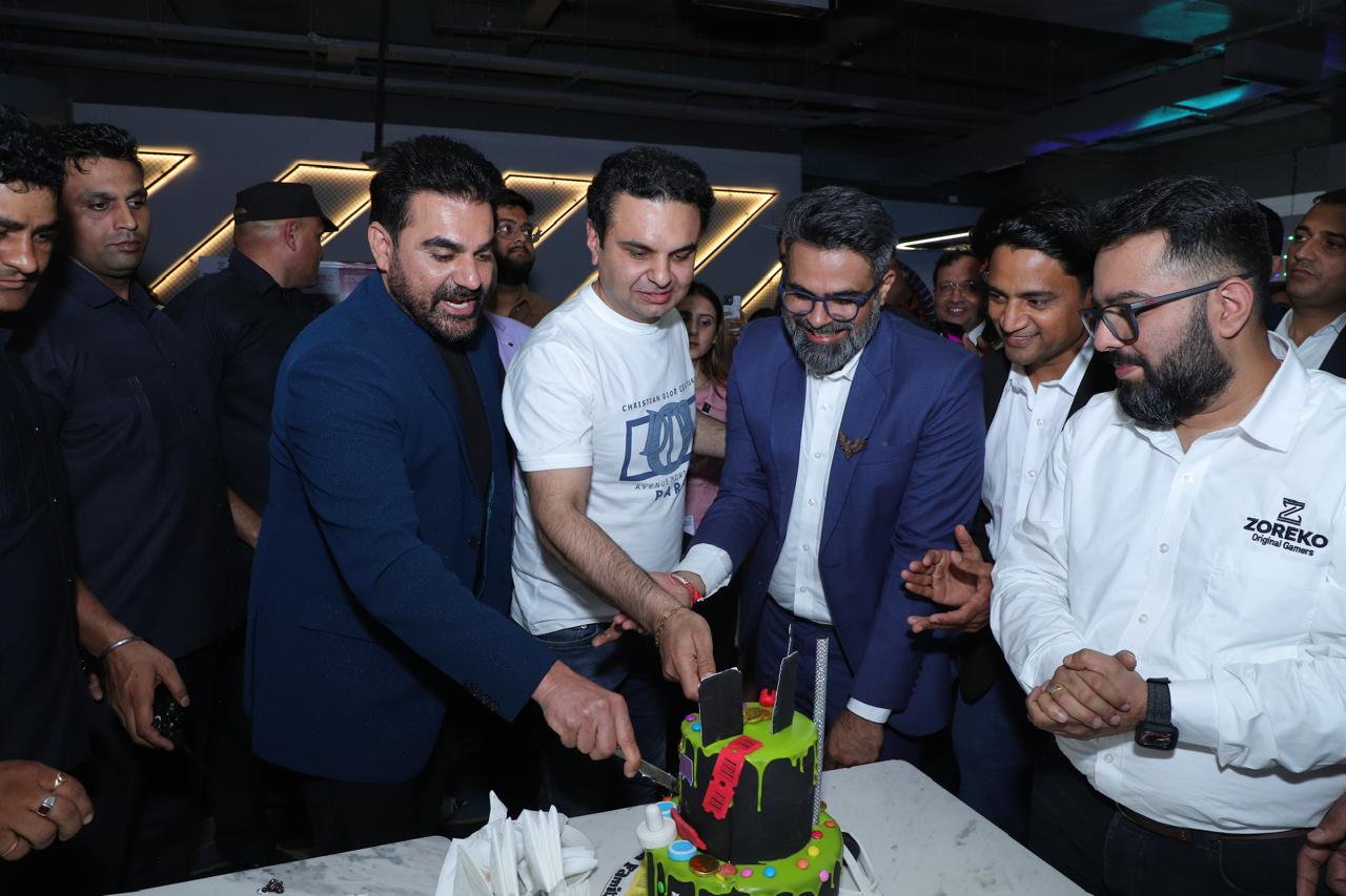 Bollywood Actor Arbaaz Khan Inaugurated the Newly Launched Family Entertainment Centre-Zoreko at Elan Town Centre, Gurugram