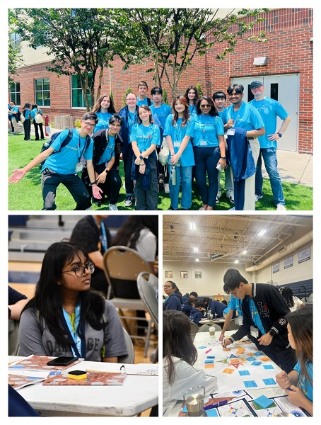 Oakridge IBDP Students Attend the NAE-UNICEF Summit in Houston