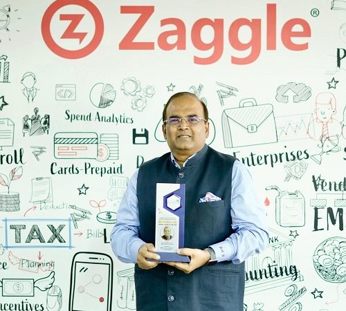 Listed FinTech Zaggle’s Founder Mr. Raj N. Wins ‘Fintech Leader of the Year Award’