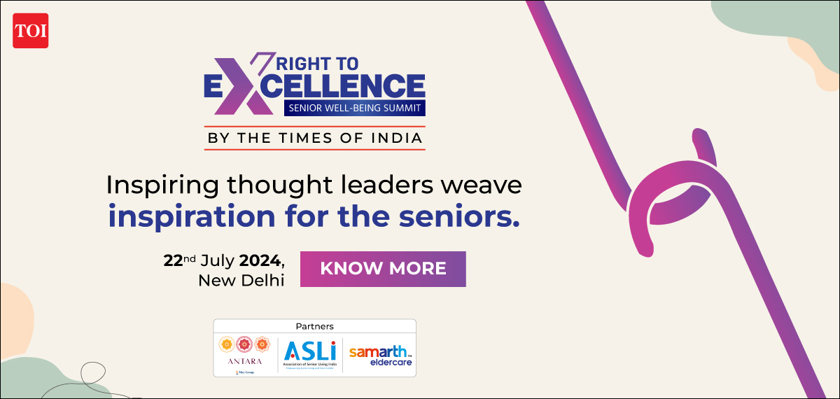 TOI Launches ‘Right To Excellence – Senior Well-being Summit’ to Enhance Elderly Living