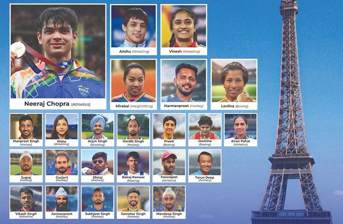 A Record 24 LPU Students to Represent India in Paris Olympic 2024