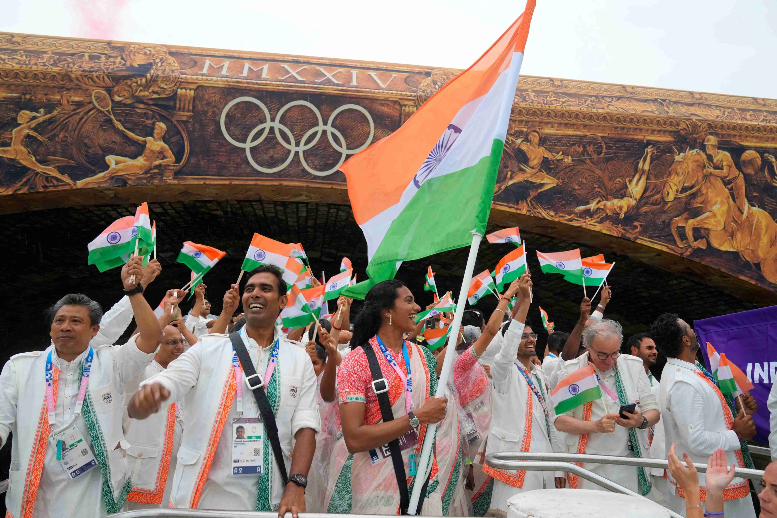 Tasva’s Ceremonial Wear Shines at the Paris Olympics’ 2024 Opening Ceremony