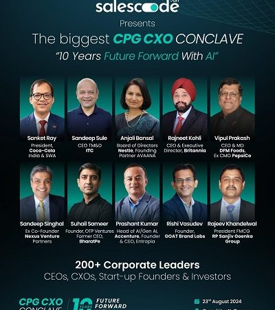SalesCode.ai Announces the Launch of ‘CPG CXO Conclave’, Set to Bring 200+ Top CPG Industry Leaders Together