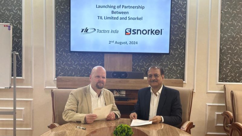 TIL Signs Partnership Agreement with Snorkel Europe; becomes Snorkel Sales & Service Partner in Northern and Eastern India, Nepal and Bhutan