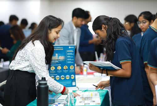 Manthan School Hosts Global University Festival in Hyderabad: Over 100 Universities Unite for an Intriguing Educational Showcase