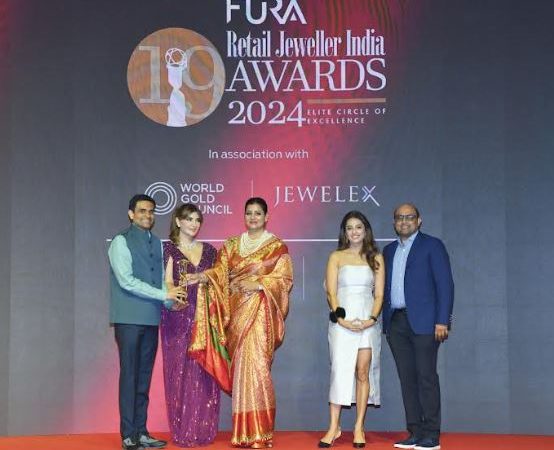 Kirtilals Wins ‘Coloured Gemstone Ring of the Year’ Award at Retail Jeweller India Awards 2024