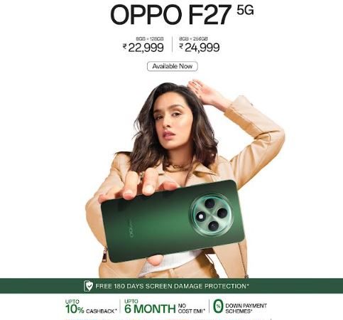 OPPO F27 5G: The Ultimate Party Smartphone