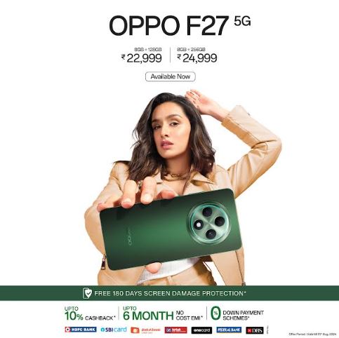 OPPO F27 5G: The Ultimate Party Smartphone