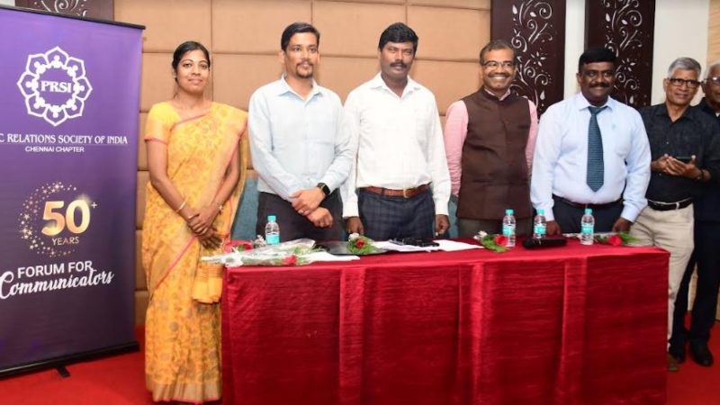 New Executive Committee for PRSI-Chennai Chapter