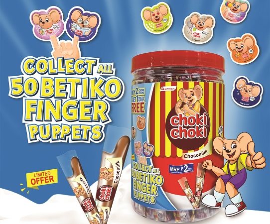 Choki Choki Chocolate Paste Launches Betiko Finger Puppets – Exciting New Consumer Promotion for Kids