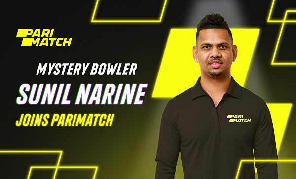 Mystery Bowler Sunil Narine Joins Forces with Parimatch as New Brand Ambassador