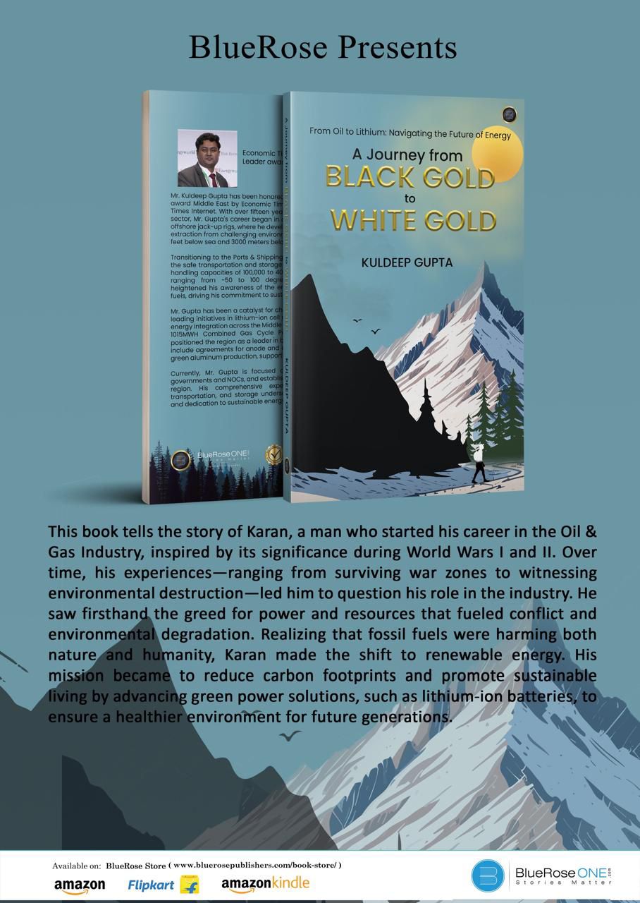 Discover a New Era in Energy: Book Launch “A Journey from Black Gold to White Gold”