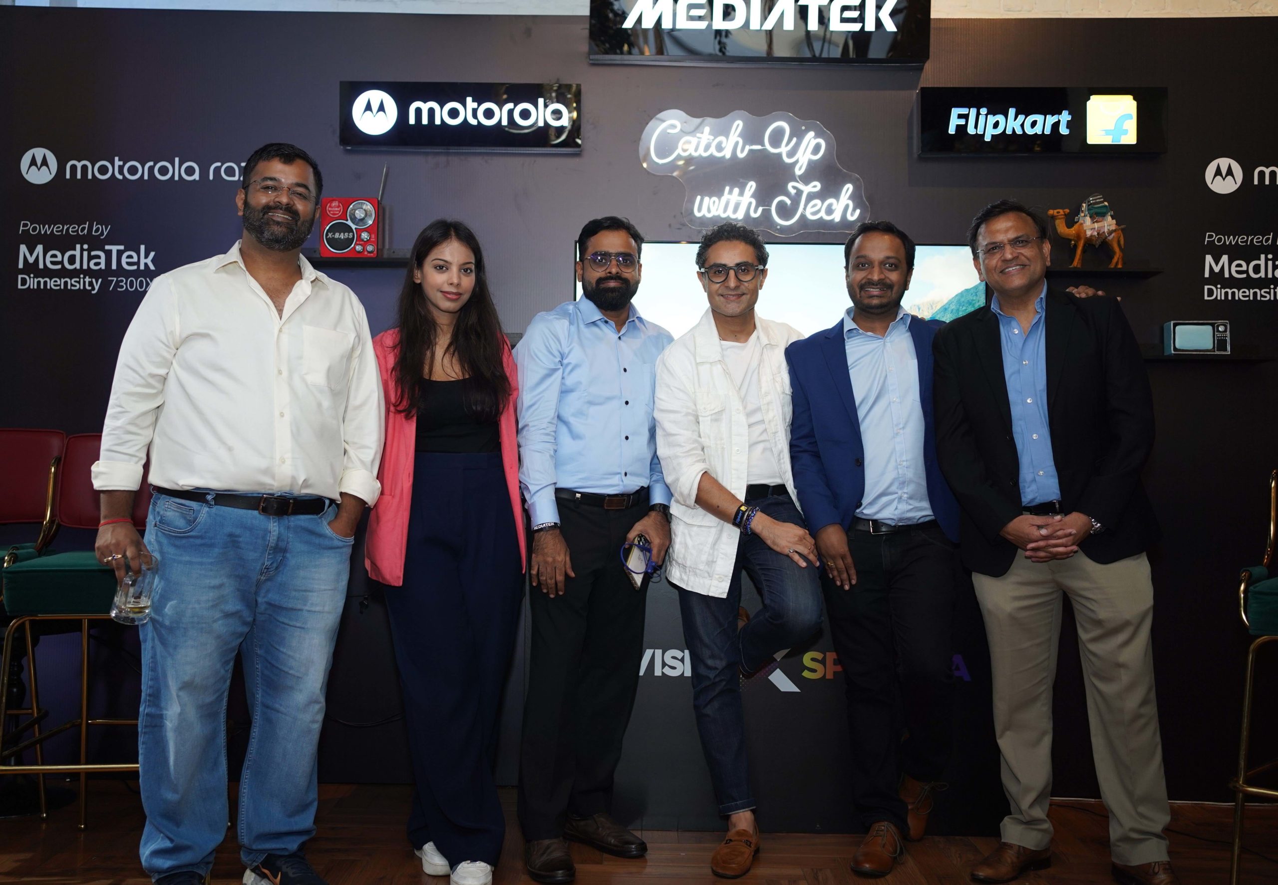 MediaTek ‘Catch-up with Tech’ Meetup Showcases Latest Smartphones & Smart TVs In Collaboration with Motorola & Flipkart