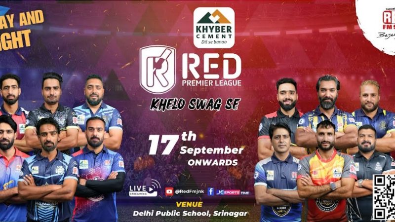 Red FM Ventures in Sports With Red Premier League in Kashmir