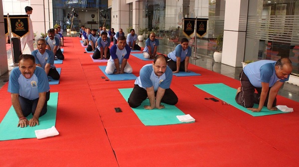 Work & Wellness: NCRB Advocates Yoga for a Balanced Life