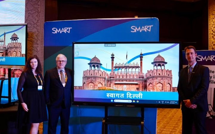 SMART Technologies Launches in India with Transformative Interactive Displays for Education