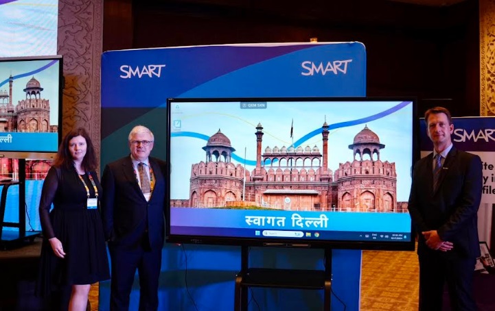 SMART Technologies Launches in India with Transformative Interactive Displays for Education