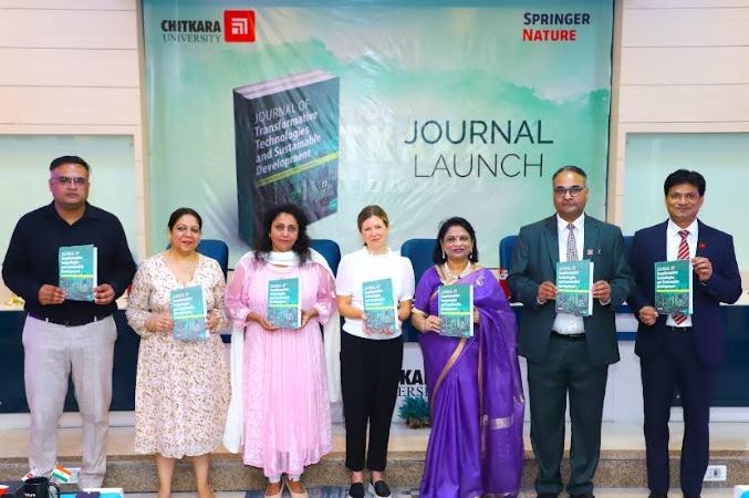 Chitkara University Launches Journal on Sustainability in Collaboration with Springer Nature