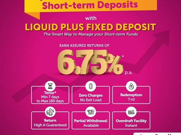 Jana Small Finance Bank Introduces “Liquid Plus Fixed Deposit”: A Comprehensive Solution to Manage your Short Term Liquidity Needs