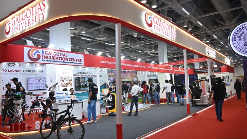 Galgotias University Wins Best Exhibition Award at UP International Trade Show 2024 with Unique Student-Led Exhibit