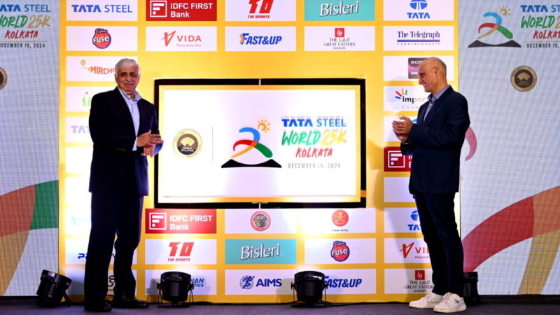 East India biggest race Tata Steel World 25K in Kolkata on 15 December