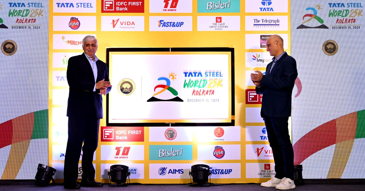 East India biggest race Tata Steel World 25K in Kolkata on 15 December