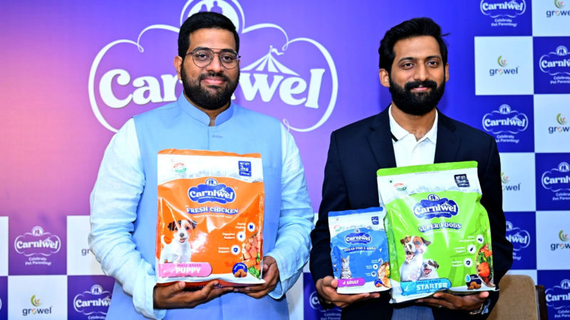 Growel Group enters Pet Food Category with the launch of “Carniwel”