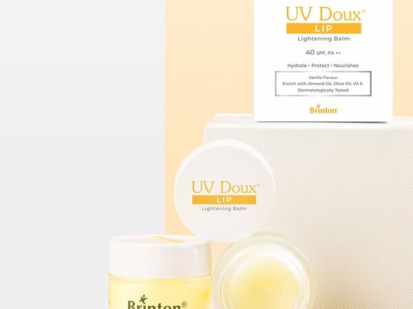 Brinton Pharma Unveils UV DOUX Lightening Balm with SPF 40