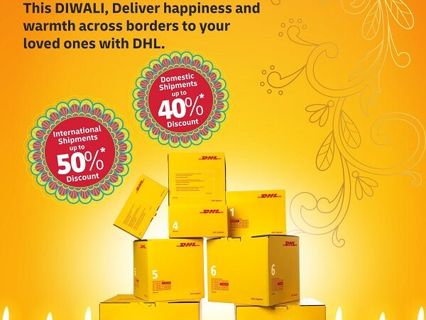 DHL Express Lights up Diwali with up to 50% off for India’s International Shipments