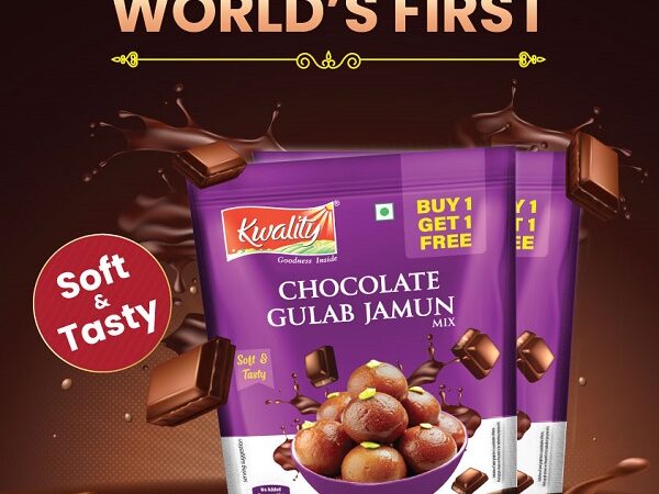 Add Cheer and Sweetness to This Festival Season with the World’s First Chocolate Gulab Jamun Mix from Kwality