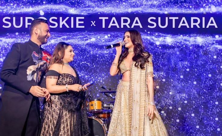 Tara Sutaria Joins Suroskie’s Glamorous Sufi Night as the Brand Ambassador for Hair Care Range