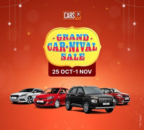 Start Your Engine with CARS24’s Grand Carnival Sale this Festive Season