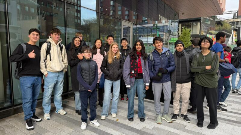 Oakridge Bengaluru IBDP Student Visits MIT for NAE STEAM Week