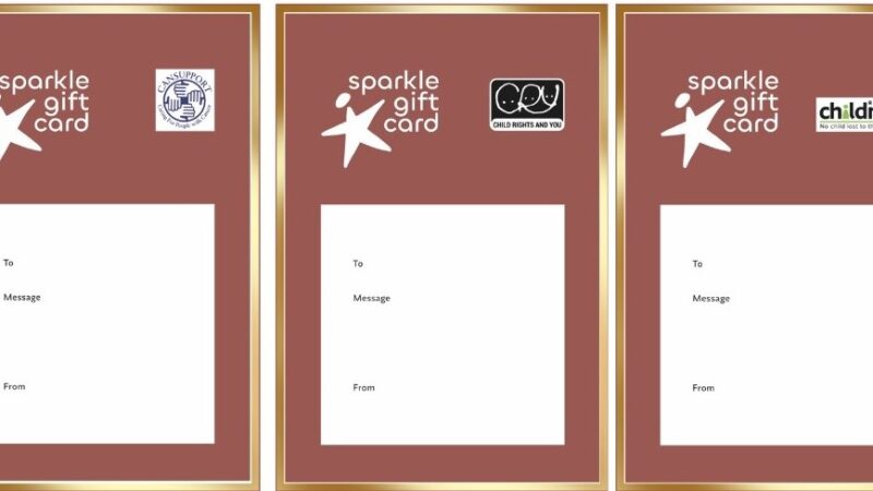 Sparkle Gift Cards Launches Collaborative Cards to Focus on Specific Causes