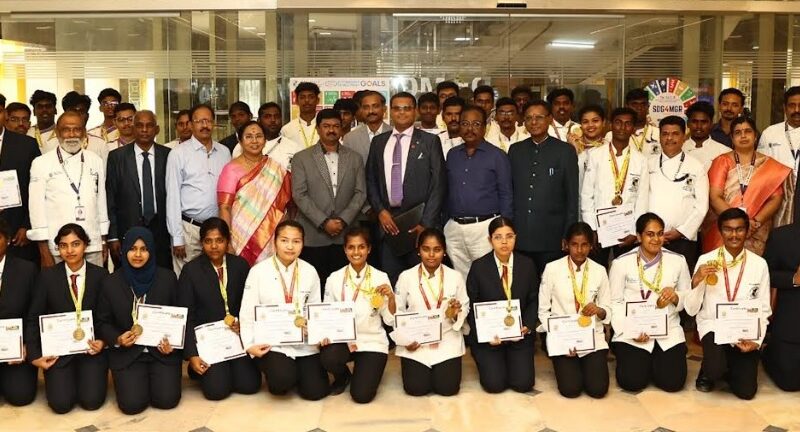 Dr. M.G.R. University Students Clinch 60 Gold Medals at India Bakery Expo 2024