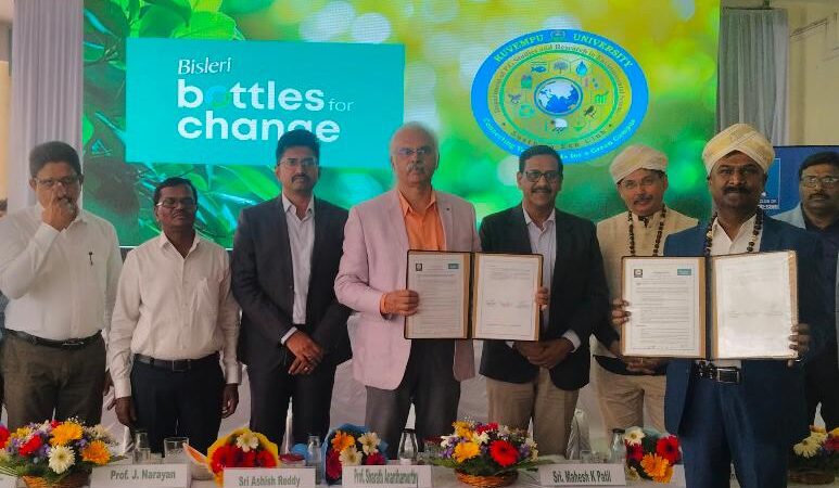 Bisleri International Launches ‘Bottles for Change’ Program in Kuvempu University, Shimoga, Karnataka