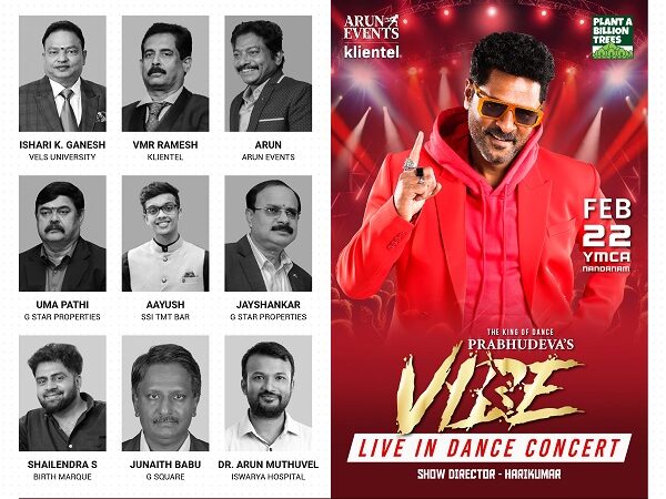 Prabhu Deva’s Vibe – India’s First Live in Dance Concert