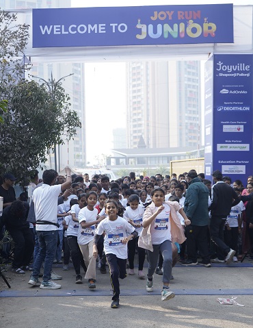 Joyville Shapoorji Pallonji Hosts its First-ever Kid’s Marathon (Joy Run Junior) in Hadapsar Annexe, Pune